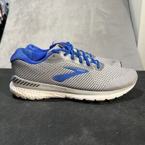 Brooks Adrenaline GTS 20 Shoes Mens Size 12 Gray Blue Running Support Athletic